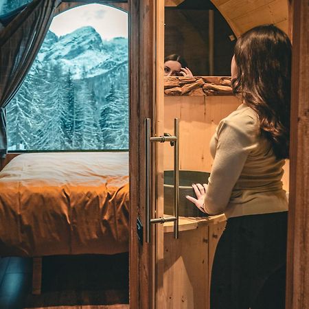 Rifugio Flora Alpina Hotel Passo San Pellegrino Ngoại thất bức ảnh