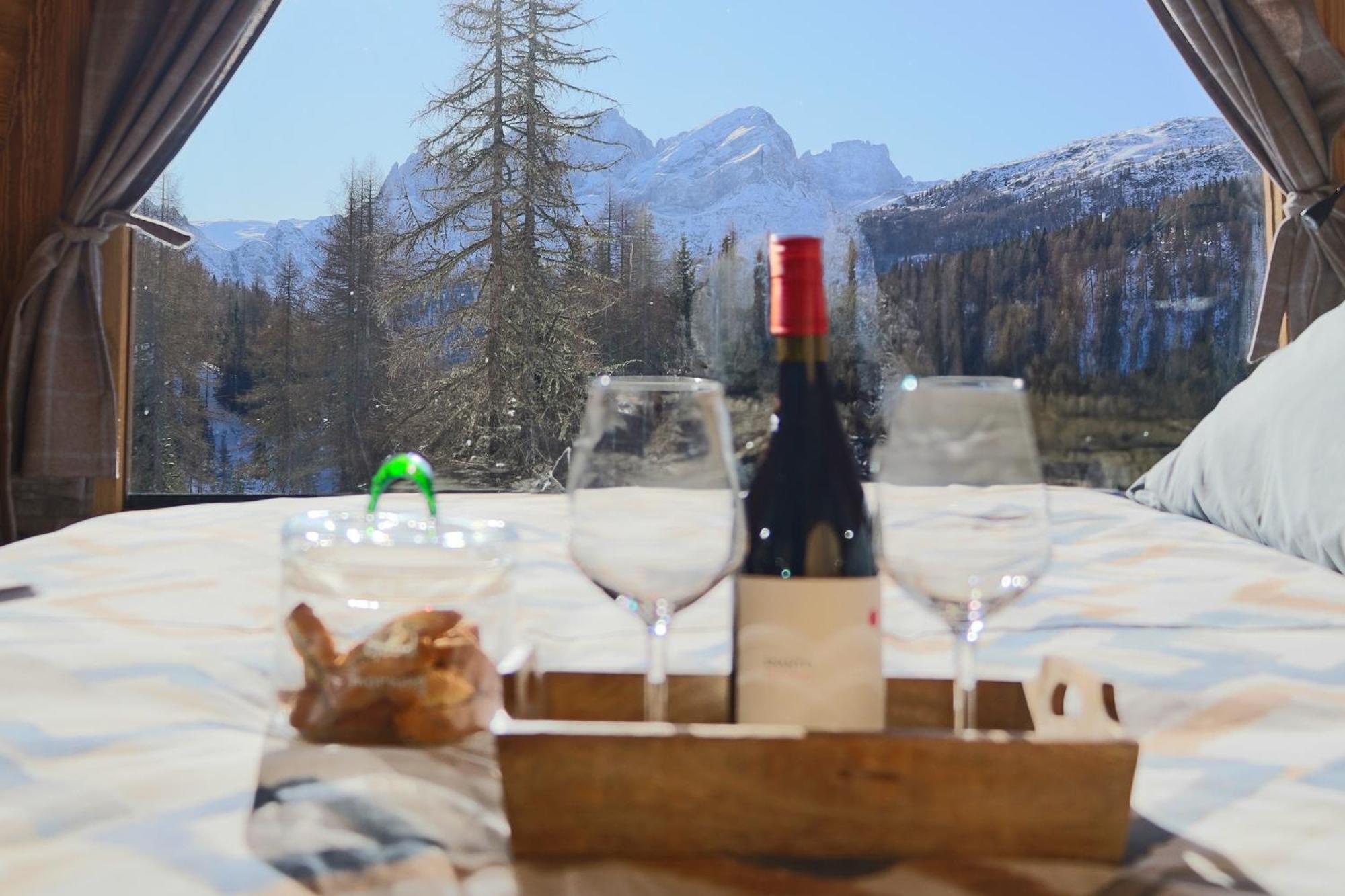 Rifugio Flora Alpina Hotel Passo San Pellegrino Ngoại thất bức ảnh