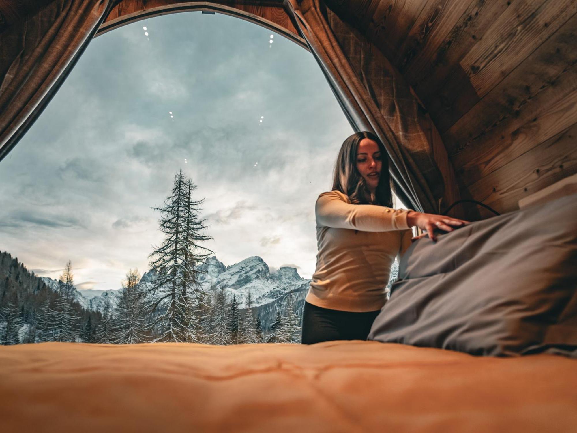 Rifugio Flora Alpina Hotel Passo San Pellegrino Ngoại thất bức ảnh