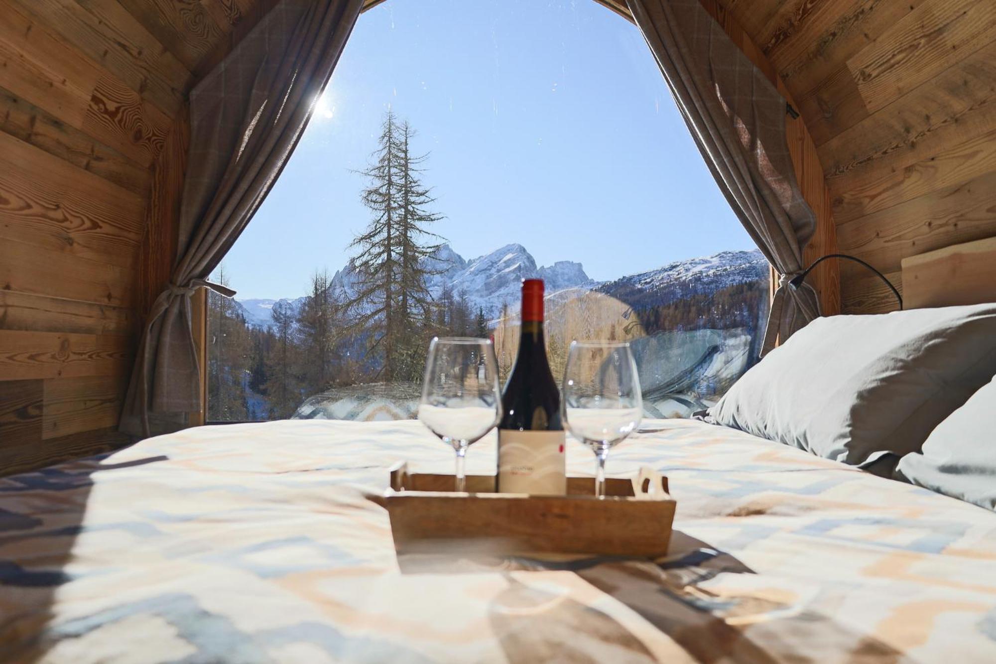 Rifugio Flora Alpina Hotel Passo San Pellegrino Ngoại thất bức ảnh